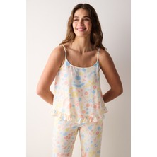 Penti Hannah Chally Çok Renkli Atlet Pijama Üstü