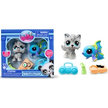 Littlest Pet Shop Minişler 2’li Figür Seti S1 (20&24 Kurt ve Balık)