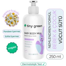 Tiny Green Bebek Vücut Sütü Papatya Kokulu 250 ml