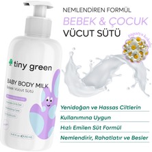 Tiny Green Bebek Vücut Sütü Papatya Kokulu 250 ml