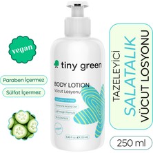 Tiny Green Vücut Losyonu Günlük Nemlendirme Salatalık Kokulu 250 ml