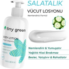 Tiny Green Vücut Losyonu Günlük Nemlendirme Salatalık Kokulu 250 ml