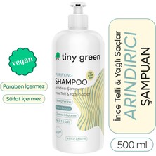 Tiny Green İnce Telli ve Yağlı Saçlar Şampuan  500 ml