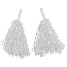 Store 10 Adet 23 Nisan Beyaz Amigo Ponpon