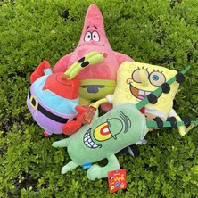 Shitai 25 cm Patrick Yıldız Sandy Gary Salyangoz Squidward Tentacle Eugene Bay Krabs Peluş Hayvan Çocuk Bebek Oyuncak (Yurt Dışından)