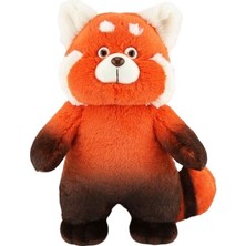 Shitai Metamorfoz Dönen Kırmızı Kırmızı Panda Rakun Bebek Karikatür Animasyon Peluş Oyuncak (Yurt Dışından)