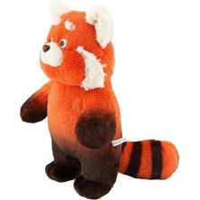 Shitai Metamorfoz Dönen Kırmızı Kırmızı Panda Rakun Bebek Karikatür Animasyon Peluş Oyuncak (Yurt Dışından)
