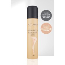 Bacak Fondöteni Light Vücut Makyajı Bronzlaştırıcı Etki Sprey - Leg & Body Foundation Spray 75 ml