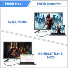 Polham 90 Derece Hdmi To 8k 60Hz Hdmi Çevirici Adaptör, 1k,2k,4k Hdmi Girişi 8k Hdmi Dönüştürücü Başlık