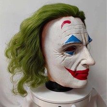 Janae Joker Joaquin Phoenix Maske Palyaço Cosplay Anime Prop Lateks Maske (Yurt Dışından)