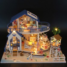 Fairy Dollhouse Minyatür Dıy Ahşap Dollhouse Kit (Yurt Dışından)