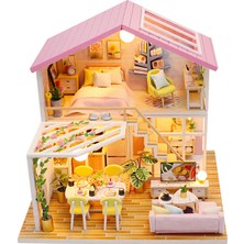 Fairy Dollhouse Minyatür Dıy Ahşap Dollhouse Kit (Yurt Dışından)