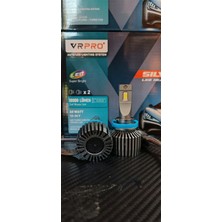 Yenilzd H11 Vrpro Silver 6000K-6500K Saf Beyaz Işık Ledzenon 18000LÜMEN 60W Garantili Ürün 12-24V