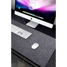 Nurnivus Keçe Çalışma Masası Düzenleme ve Oyuncu Mouse Pedi Ofis Masa Üstü Düzenleyici Mat 40X80 cm