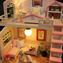 Fairy Dollhouse Minyatür Dıy Ahşap Dollhouse Kit (Yurt Dışından)