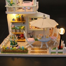 Fairy Dollhouse Minyatür Dıy Ahşap Dollhouse Kit (Yurt Dışından)