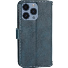 GX Boutique IPhone 16 Için Flip Case Pro Max Kart Tutucu Manyetik Kapatma Kickstand Pu (Yurt Dışından)