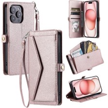 GX Boutique Cüzdan Crossbody Durumda IPhone 16 Pro Kart Tutucu Rfıd Engelleme Cüzdan (Yurt Dışından)