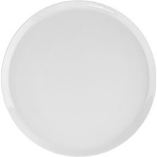 Porland Pisa Beyaz Düz Tabak 17 cm  6 Adet