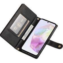 Colorful Shop Samsung Galaxy A35 Cüzdan Standı Çok Fonksiyonlu Iş Için Flip Case (Yurt Dışından)