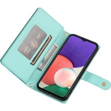 Colorful Shop Samsung Galaxy A22 5g / A22S 5g Crossbody Kayış Iş Için Flip Case (Yurt Dışından)