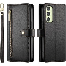 Colorful Shop Samsung Galaxy A25 Iş Cüzdan Standı Için Flip Case Çok Fonksiyonlu (Yurt Dışından)