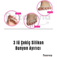 Butik Silikon Çekiç Parmak Ayırıcı Şekil Bozukluk Giderici Yastık Çekiç Desteği Parmak Ayırıcı