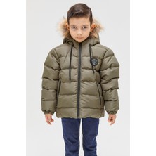 Benitto Kids Benittokids Erkek Çocuk Natürel Kürklü Mont 51289
