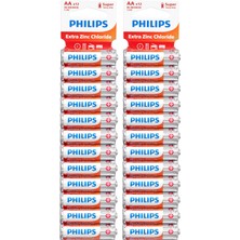 Philips 24'lü Özel Paket Kalem Pil Aa Super Heavy Duty