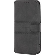 BDT Market IPhone 16 Için Flip Case Pro Max Manyetik Kapatma Kickstand Cüzdan Kılıf Pu (Yurt Dışından)