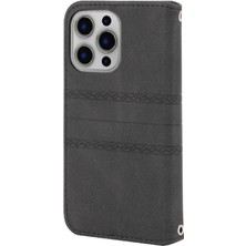 BDT Market IPhone 16 Için Flip Case Pro Darbeye Koruyucu Cüzdan Kılıf Manyetik Pu (Yurt Dışından)