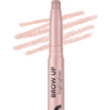 Flormar Kremsi Dokulu Brow Up Highlighter Pencil Aydınlatıcı Kalem- Pembe Altın (002 Rose Gold) 8682536072441