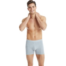 Blackspade Erkek Pamuk Elastan Boxer Tender Cotton 9233 - Gri Melanj