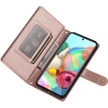 YH Market Samsung Galaxy A71 4g Cüzdan Iş Crossbody Kayış Standı Için Flip Case (Yurt Dışından)