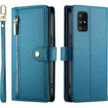 YH Market Samsung Galaxy A71 4g Cüzdan Iş Crossbody Kayış Standı Için Flip Case (Yurt Dışından)