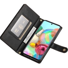 YH Market Samsung Galaxy A71 4g Cüzdan Iş Crossbody Kayış Standı Için Flip Case (Yurt Dışından)