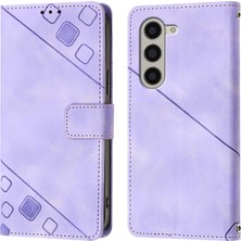 ZSZH Samsung Galaxy Z Fold6 Için Skin-Fe Pu Telefon Kılıfı (Yurt Dışından)