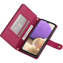 YH Market Samsung Galaxy A32 5g Için Flip Case Crossbody Kayış Çok Fonksiyonlu Standı (Yurt Dışından)