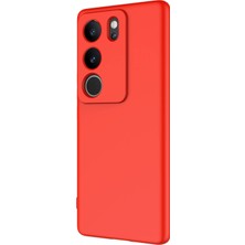 Adige Vivo V29 5g Kılıf Lansman Içi Kadife Silikon
