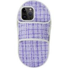 ZSZH Flann Slipper Design Tpu Telefon Kılıfı iPhone 14 Pro Max Için (Yurt Dışından)