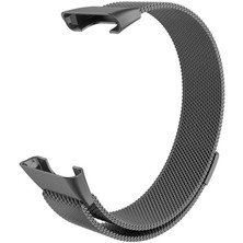 Teleplus Xiaomi Mi  Band 7 Pro Kordon Hasır Mıknatsılı Metal Kordon KRD01 22MM