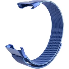 Teleplus Xiaomi Mi  Band 7 Pro Kordon Hasır Mıknatsılı Metal Kordon KRD01 22MM