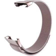 Teleplus Xiaomi Mi  Band 7 Pro Kordon Hasır Mıknatsılı Metal Kordon KRD01 22MM