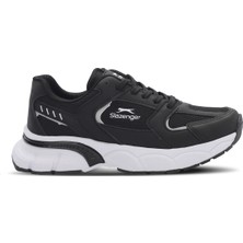 Slazenger ZEX Kadın Sneaker Koşu & Yürüyüş Ayakkabısı Siyah / Beyaz