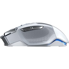 Aula SC550 4800DPI 7 Tuşlu Makrolu 2.4ghz Kablosuz Optik Rgb Oyuncu Mouse Beyaz