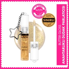 Nyx Professional Makeup Birthday Mega Butter Gloss Anahtarlıklı Dudak Parlatıcısı