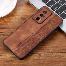 Qichengda For Xiaomi Redmi K50 Vintage Kabartmalı Desen Cep Telefonu Kılıfları (Yurt Dışından)