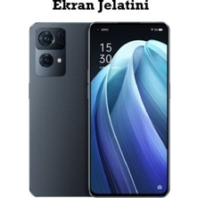 Rova Oppo Reno 7 Pro 5g Uyumlu Ön Body Şeffaf Ultra Ekran Koruyucu Nano Jelatin