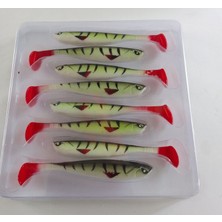 Lucky John Basara 3D Soft Swim 2.5'' (6.35 Cm) PG10 8p Silikon Yem