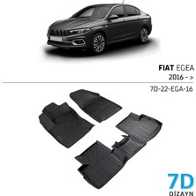 Crt Fiat Egea 2016 ve Sonrası 7d Havuzlu Paspas